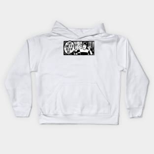 miss white flames Kids Hoodie